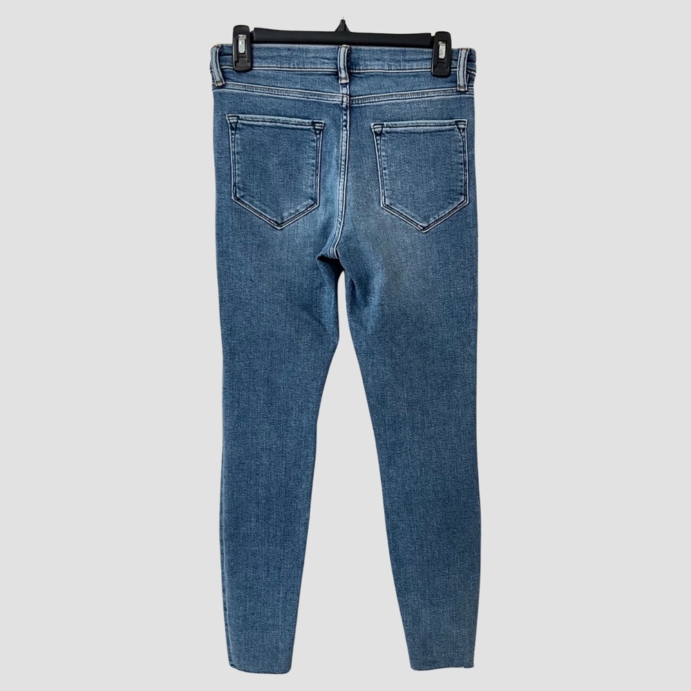 All Saints "Grace" Blue Mid Rise Skinny Jeans US 27 ($199) - Picture 2 of 8